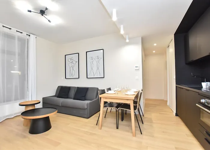 Peaceful Apartment - 2Br-6P - Trocadero
